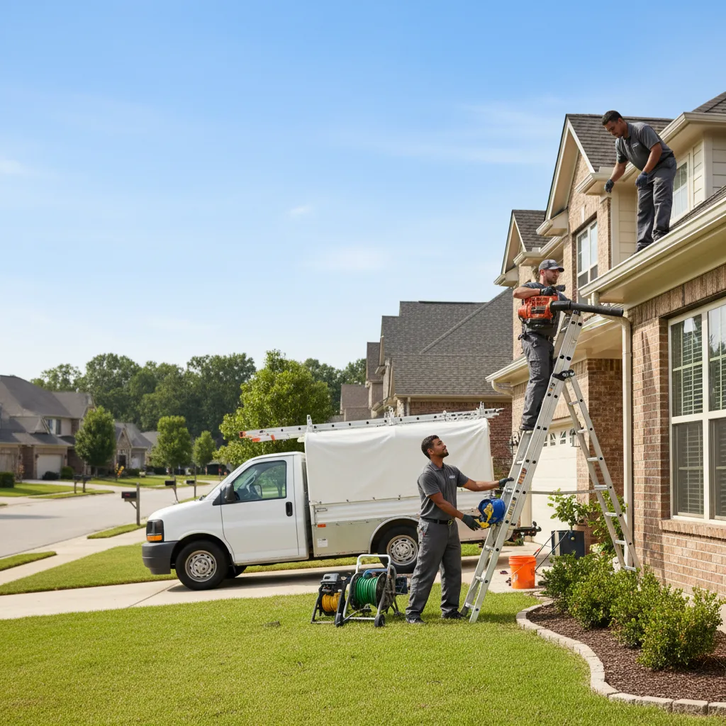 Home Gutter Service in Burnettsville, IN near me